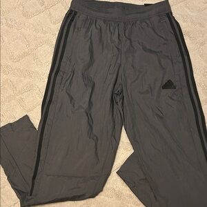 Adidas Charcoal Pants with Black Accents